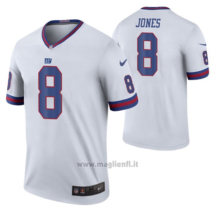 Maglia NFL Legend New York Giants Daniel Jones Color Rush Bianco